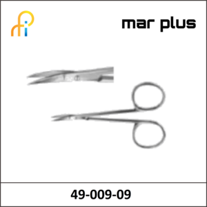 MAR PLUS CUTICLE SCISSORS CVD.90MM